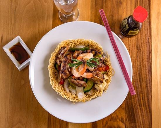 Nouilles croustillantes crevettes / Shrimp Crispy Noodles