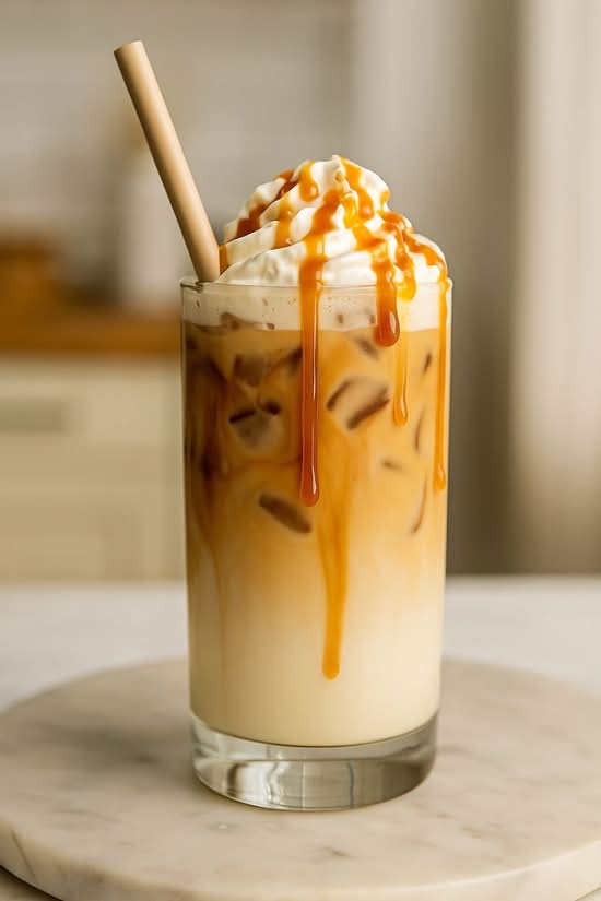 Iced Caramel Latte