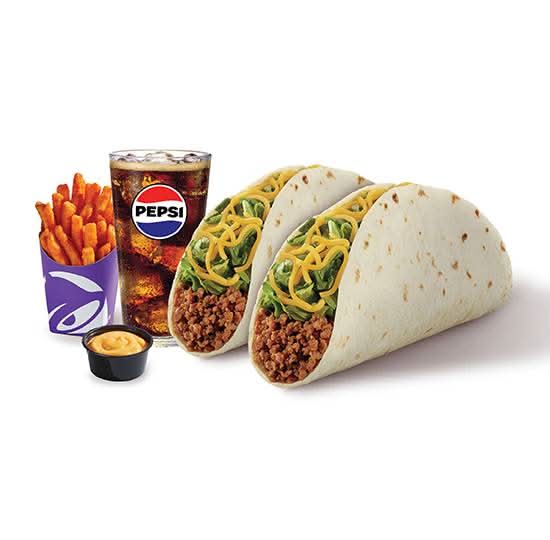 2 Beef Tacos Combo