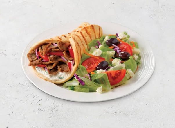 Gyros Pita with Salad