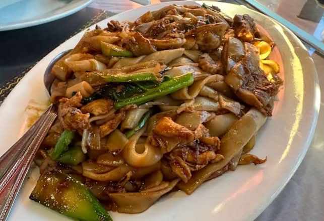 Pad See Iew Noodles