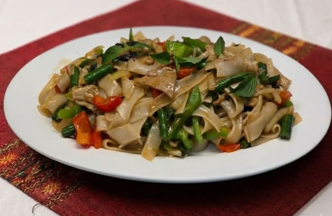 Pad Kee Mao Noodles