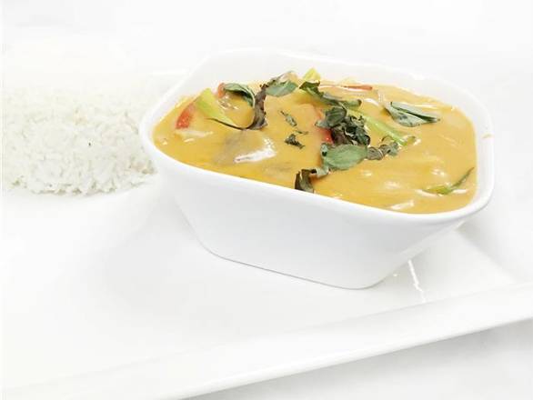 G14.Red Curry on Steamed Rice