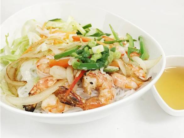 V4.Grill Shrimp on Vermicelli