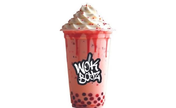 Strawberry Cheesecake Milk Tea