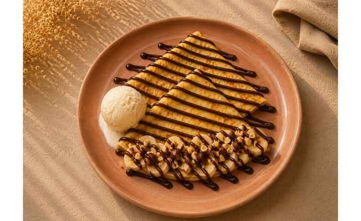 Hazelnut Chocolate Crepe