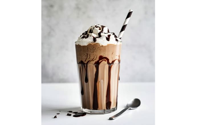 Frozen Hot Chocolate / Chocolat chaud glacé