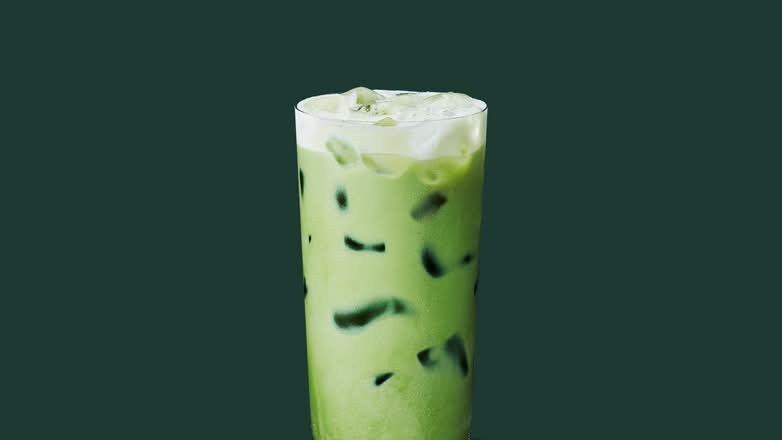 Matcha glacé protéiné