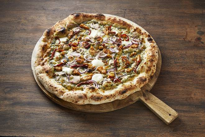 Chicken Pesto Pizza