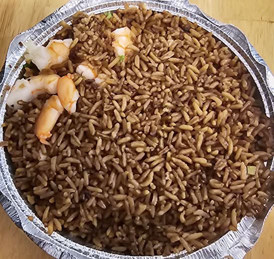 Riz frit aux crevettes / Shrimp Fried Rice