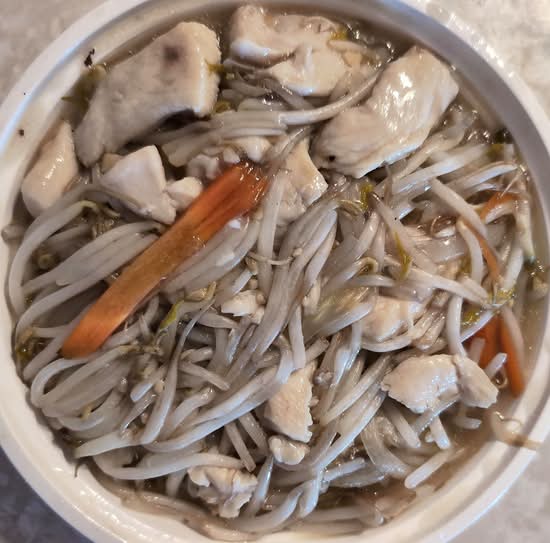 Chow mein à la viande / Meat Chow Mein