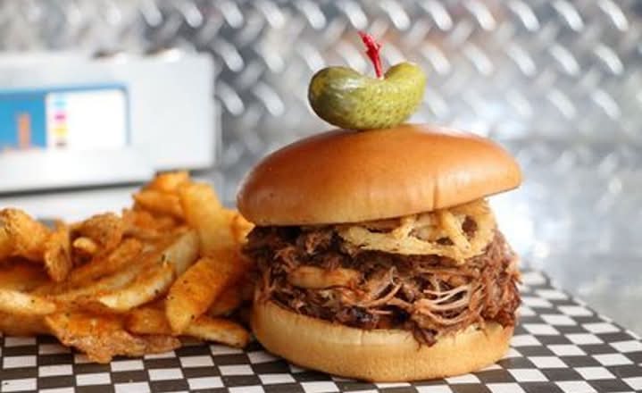 Jonesy's Pulled Pork Sandwich