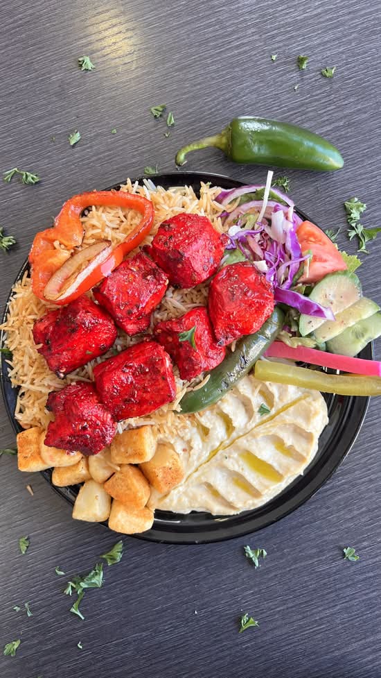Chicken Tandoori Spicy Plate