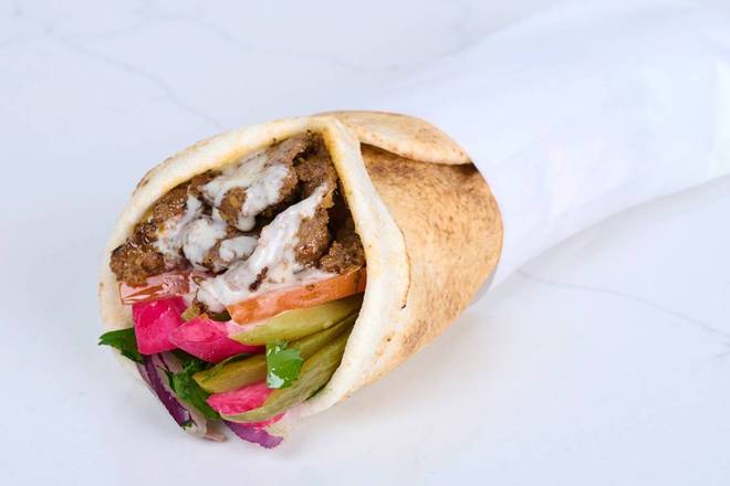 Beef Shawarma Wrap