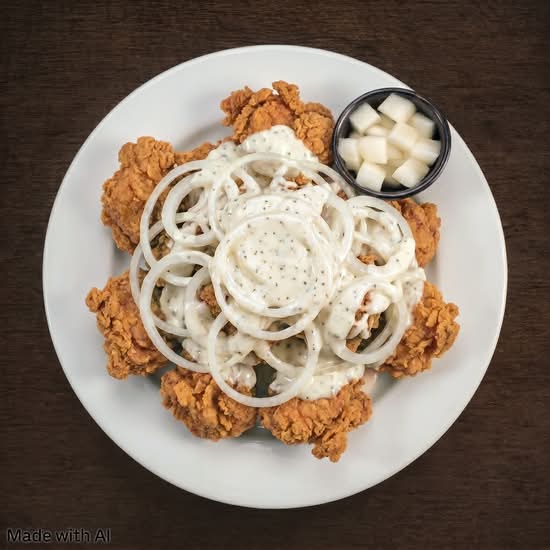 Bone-in Cream Onion Chicken Full