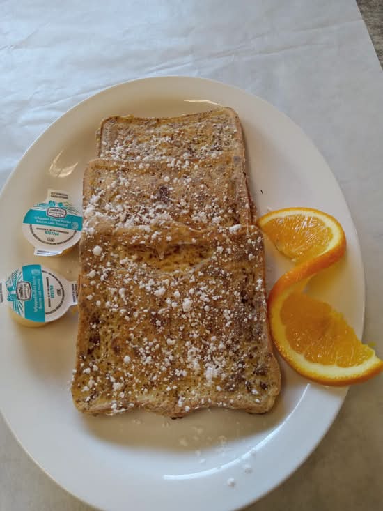 Three (3) Thick French Toast