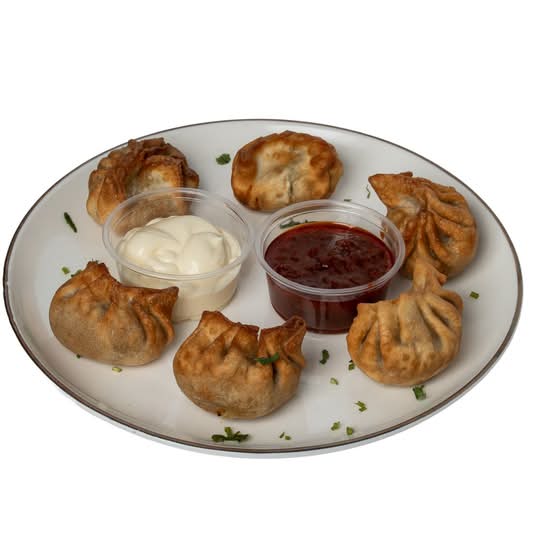 VEG FRIED MOMO'S (6pcs)