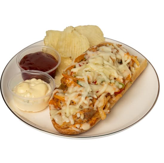 MELTED GARLIC BREAD
