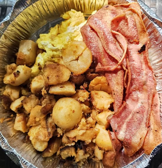 Turkey Bacon Breakfast