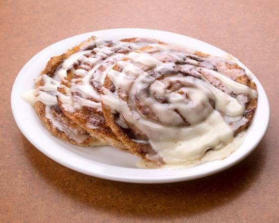 Cinnamon Roll Pancakes