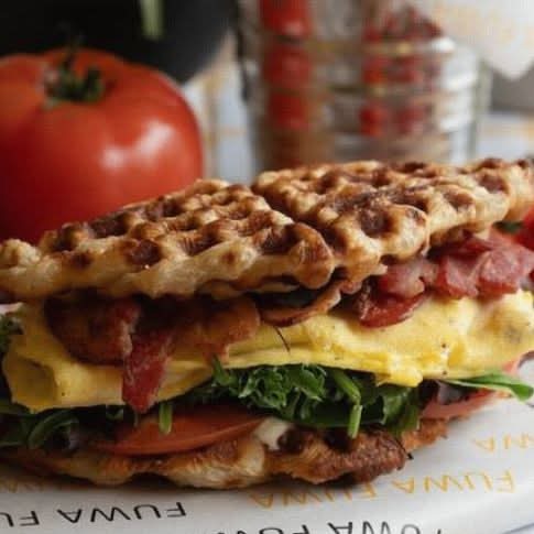 Bacon & Egg Savory Croffle