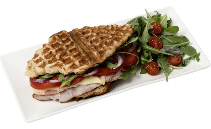 Ham & Cheese Savory Croffle