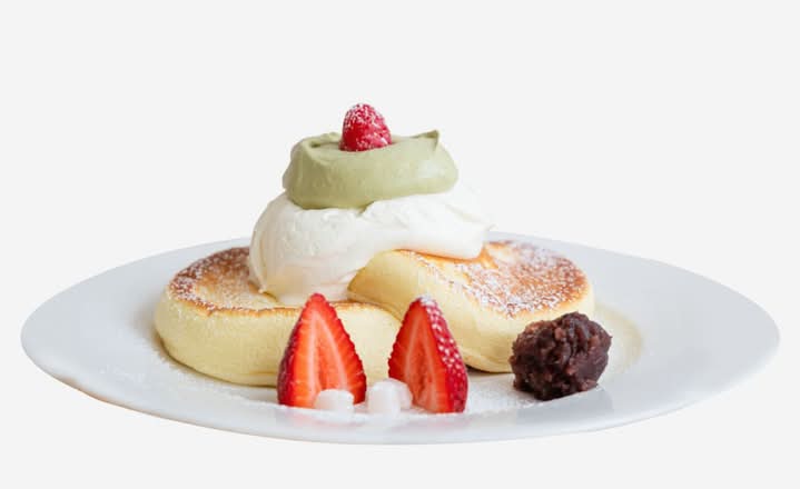 Matcha Red Bean Pancake