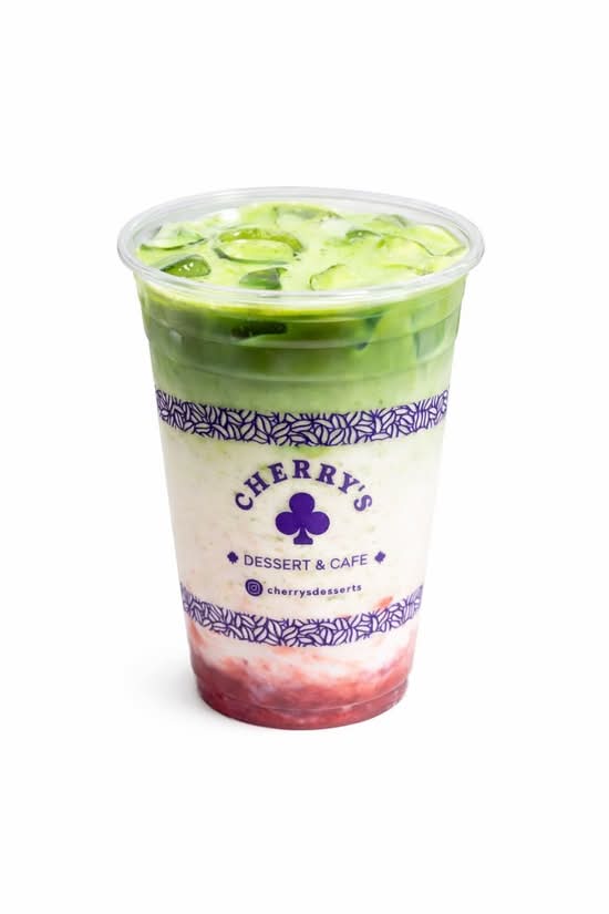 Iced Strawberry Matcha