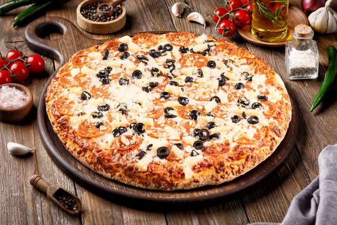Large Hawaiian Pizza