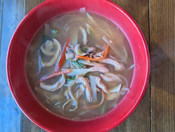 Chicken soup with rice