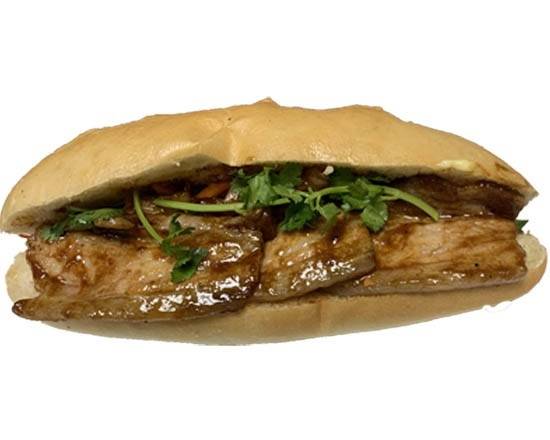 65. BBQ Pork Belly Banh Mi