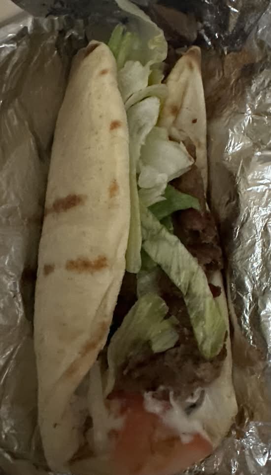 Beef and Lamb Gyro wrap