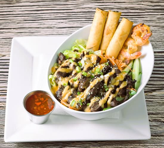 Tri-Color Vermicelli Bowl