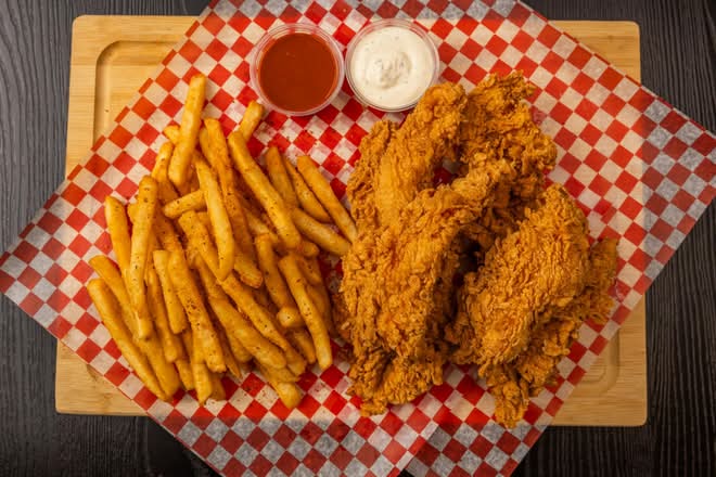 6 Lanières De Poulet / 6 Chicken Strips