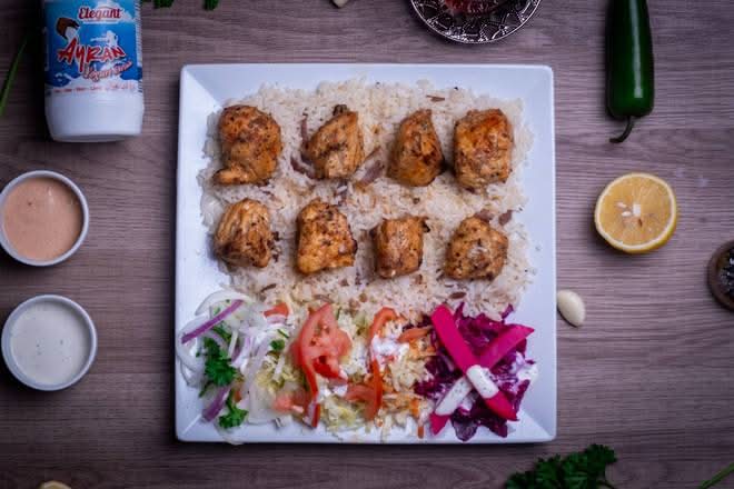 Chicken Shish Plate
