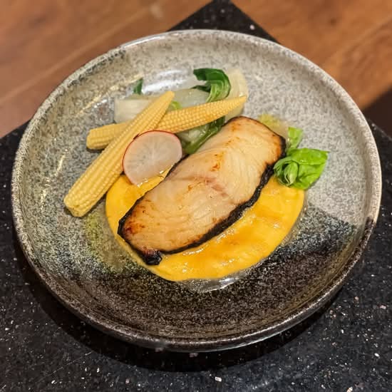 Miso-glazed Black Cod