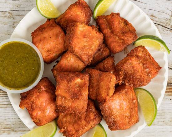 Tandoori Fish Pizza