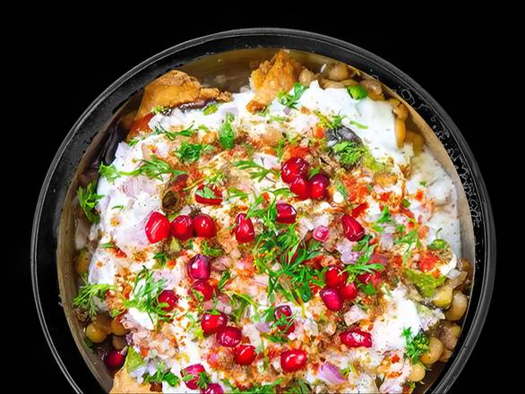 Crispy Samosa Chaat( single serve)