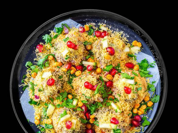 Sev Puri - Crispy & Tangy (7 Pcs)