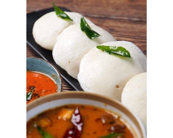 Ghee Idli  Sambar
