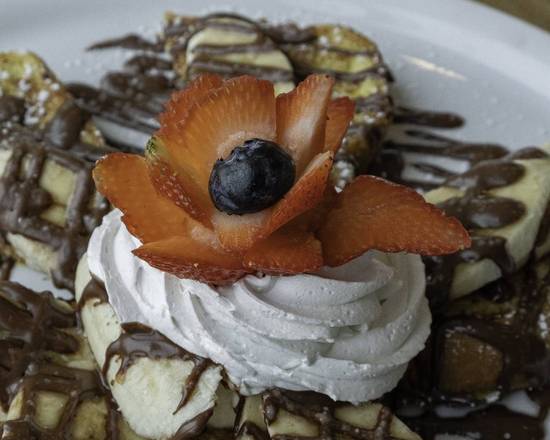 Pain doré Bananes-Choco / Bananas Chocolate French Toast