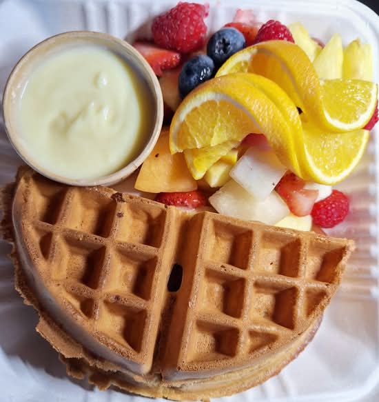 Gaufres maison Mont Everest / Mount Everest Waffles