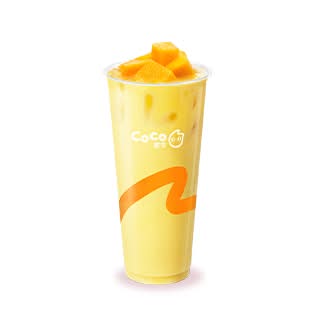 Chunky Mango Milk Tea