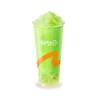 Honeydew Smoothie with Crystal Pearls