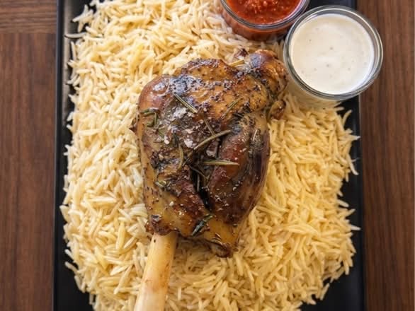 Lamb shank Mandi