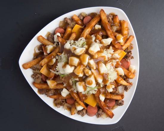 Moyenne Poutine Toute Garnie / Medium All Dressed Poutine