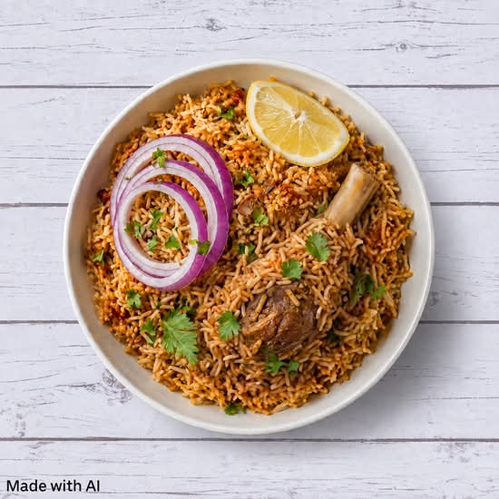 Bucket Mutton Biryani