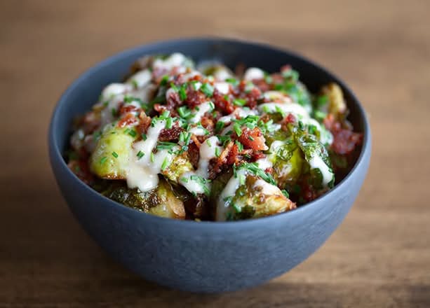 Bacon Salt Brussel Sprouts