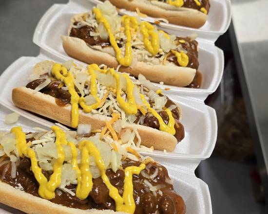 Turkey Chili Dog