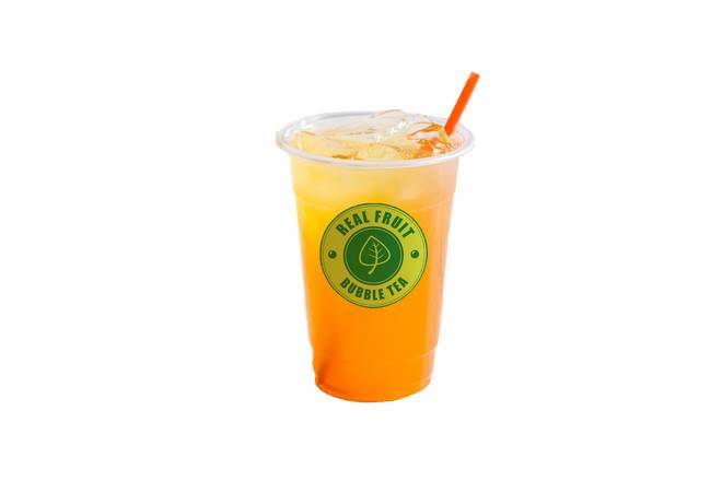 Large Cold Passion Fruit Green Tea / Grand Thé Vert Au Fruit De La Passion